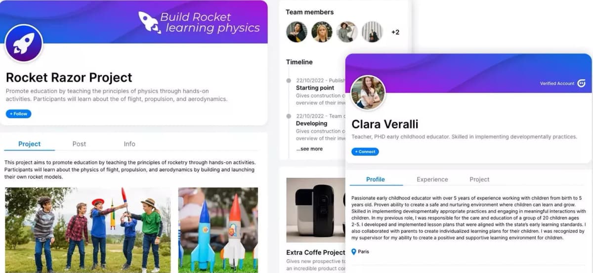 Esempio di profilo e progetto